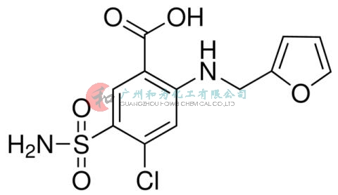 99%  furosemide , ≥99% 别名: 4-氯-n-呋喃基-5-氨磺酰邻氨基苯甲酸